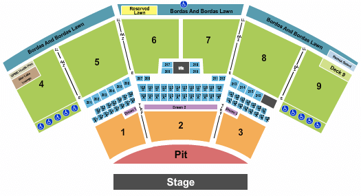The Pavilion At Star Lake Grey Day Seating Chart